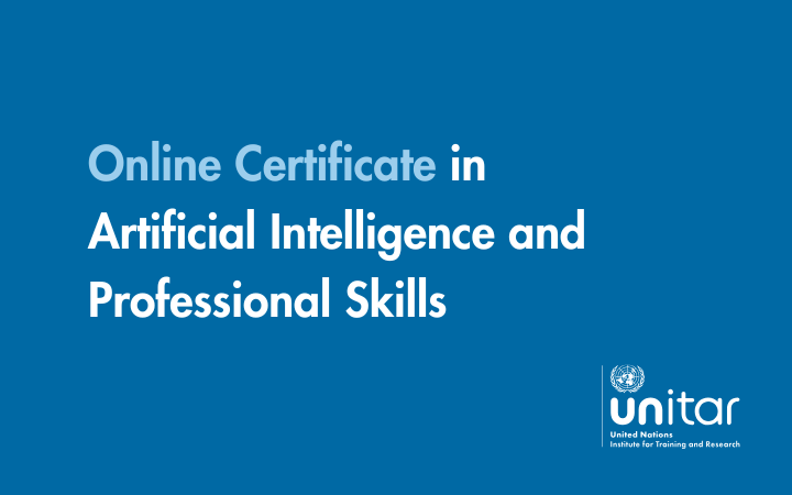 Certificate on Artificial Intelligence and Professional Skills 